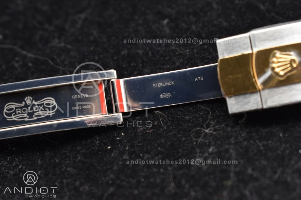 DateJust 41 126333 Clean 1:1 Best Edition 904L Steel YG Textured Dial on SS YG Oyster Bracelet VR3235