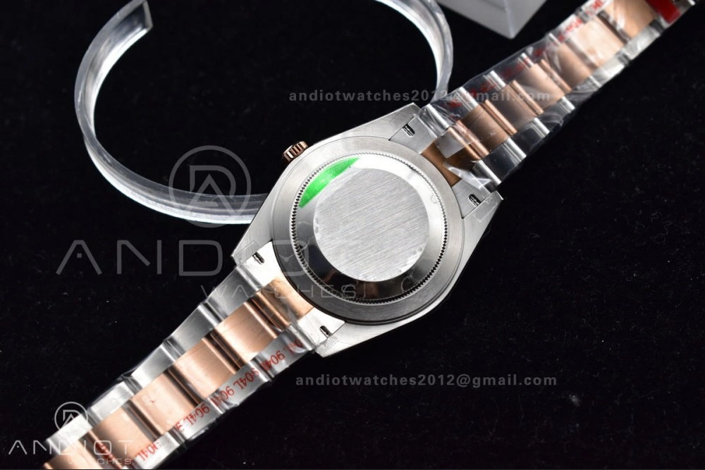 DateJust 41 126333 GMF Best Edition RG Plated Coffee Dial on SS RG Oyster Bracelet A3235