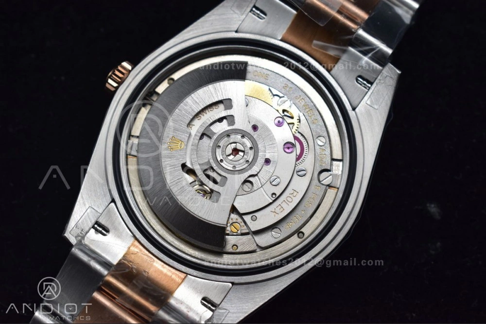 DateJust 41 126333 GMF Best Edition RG Plated Coffee Dial on SS RG Oyster Bracelet A3235