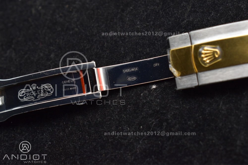 DateJust 41 126333 SS YG ARF 1:1 Best Edition 904L Steel Gray Green Roman Dial on SS YG Jubilee Bracelet SH3235 (Gain Weight)