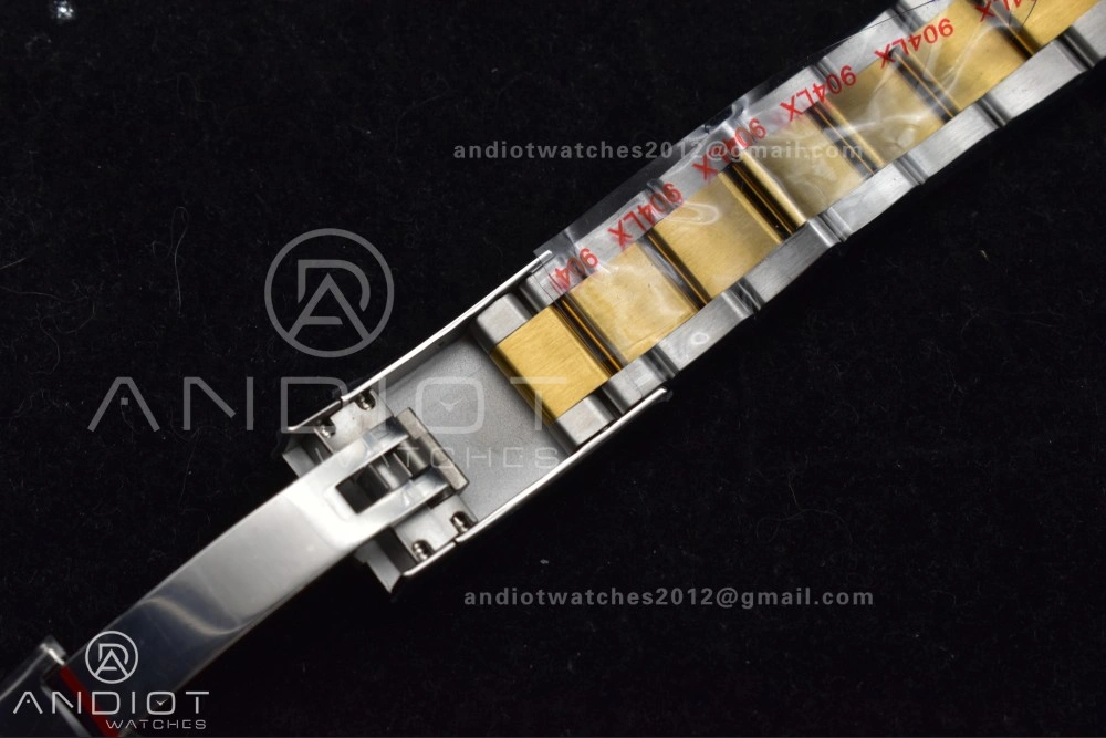 DateJust 41 126333 SS YG GMF 1:1 Best Edition 904L Steel Gray Green Roman Dial on SS YG Oyster Bracelet A2836