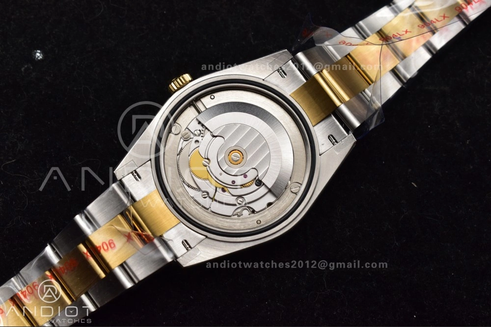 DateJust 41 126333 SS YG GMF 1:1 Best Edition 904L Steel Gray Green Roman Dial on SS YG Oyster Bracelet A2836