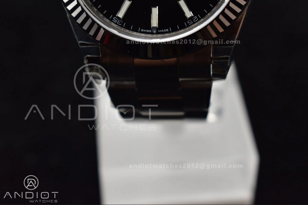 DateJust 41 126334 904L SS VSF 1:1 Best Edition Black Dial on Oyster Bracelet VS3235