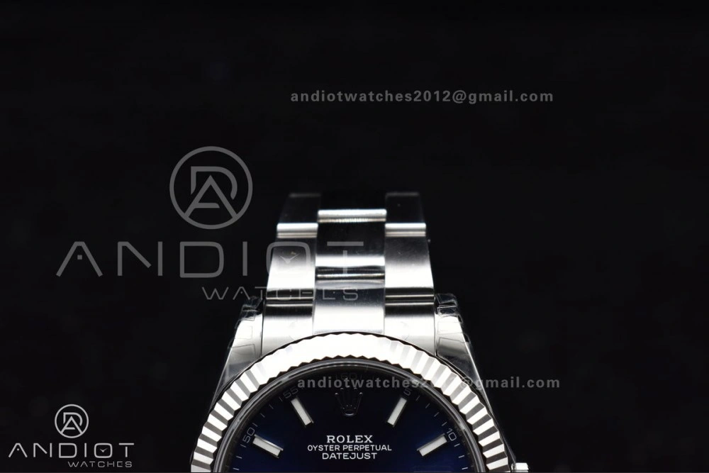 DateJust 41 126334 904L SS VSF 1:1 Best Edition Blue Dial On Oyster Bracelet VS3235