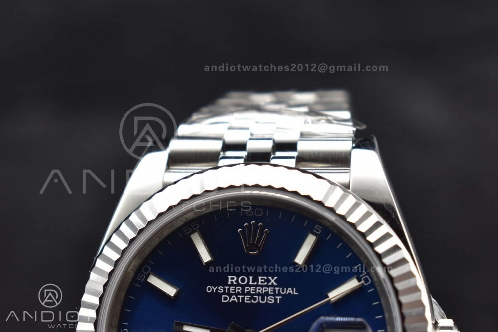 DateJust 41 126334 904L SS VSF 1:1 Best Edition Blue Dial on Jubilee Bracelet VS3235