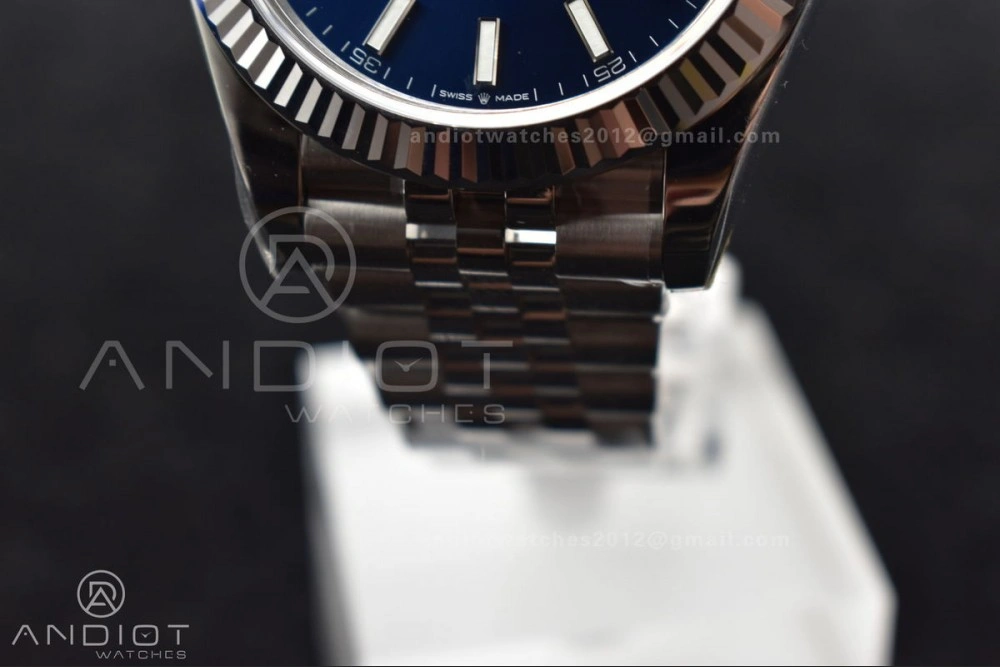 DateJust 41 126334 904L SS VSF 1:1 Best Edition Blue Dial on Jubilee Bracelet VS3235