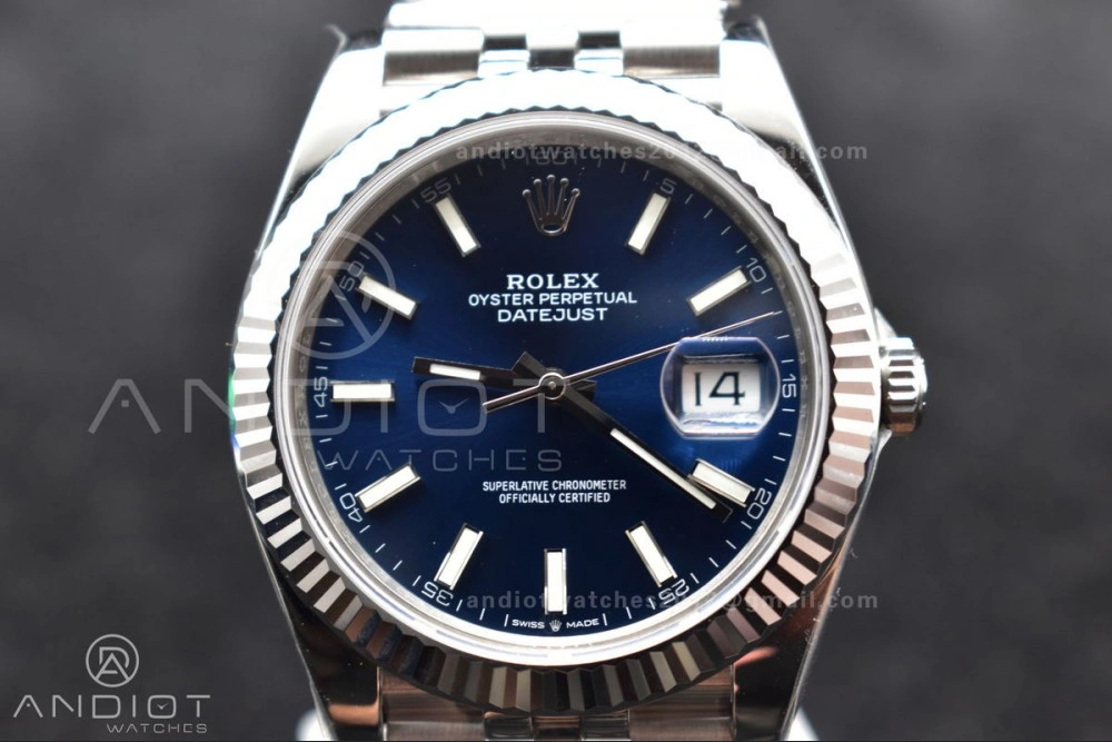 DateJust 41 126334 904L SS VSF 1:1 Best Edition Blue Dial on Jubilee Bracelet VS3235