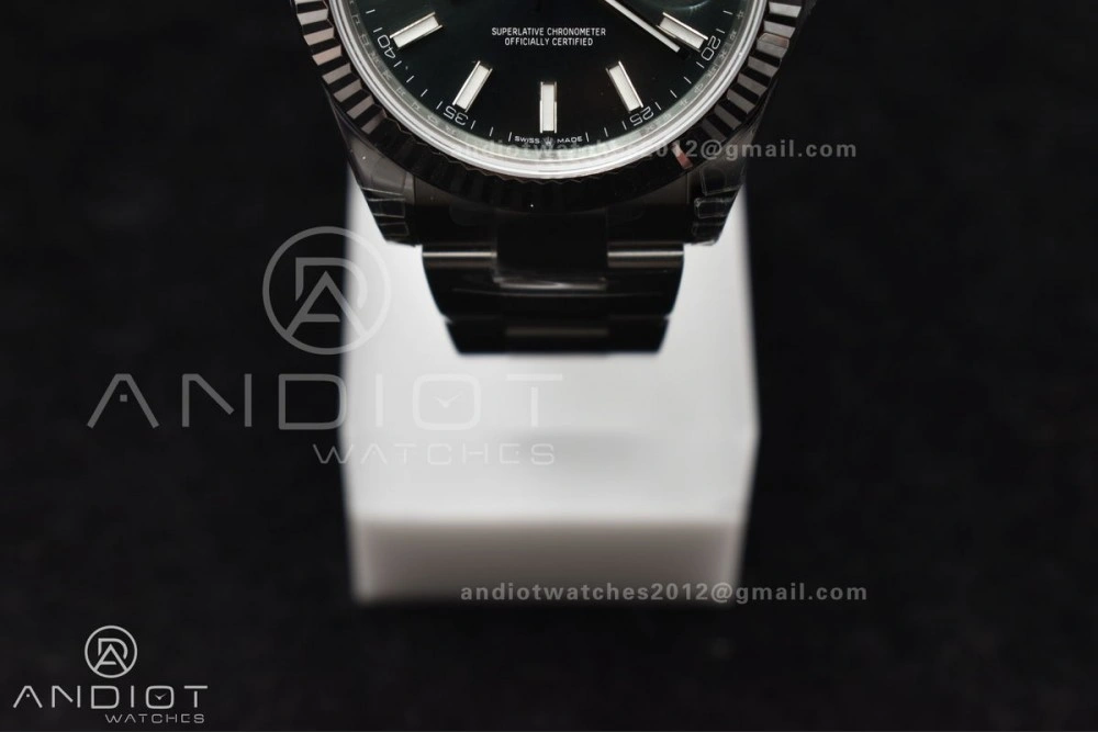 DateJust 41 126334 904L SS VSF 1:1 Best Edition Green Dial On Oyster Bracelet VS3235