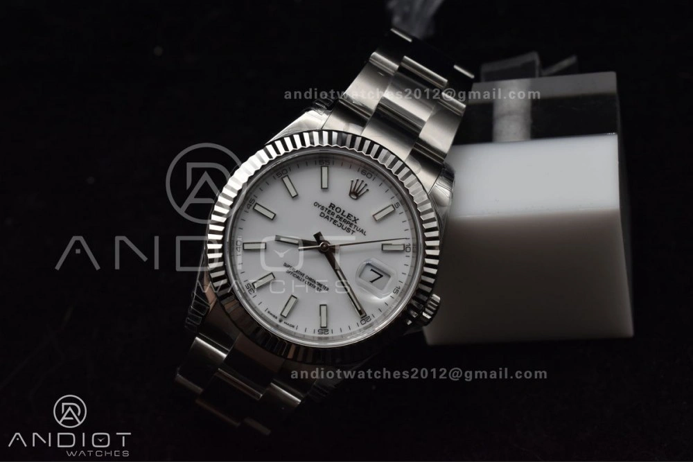 DateJust 41 126334 904L SS VSF 1:1 Best Edition White Dial On Oyster Bracelet VS3235
