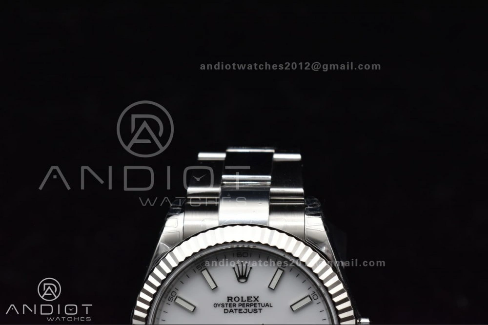 DateJust 41 126334 904L SS VSF 1:1 Best Edition White Dial On Oyster Bracelet VS3235