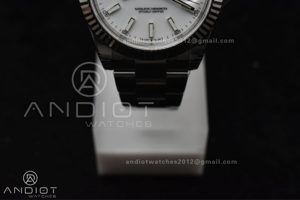 DateJust 41 126334 904L SS VSF 1:1 Best Edition White Dial On Oyster Bracelet VS3235
