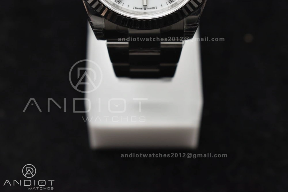 DateJust 41 126334 904L SS VSF 1:1 Best Edition White Dial On Oyster Bracelet VS3235