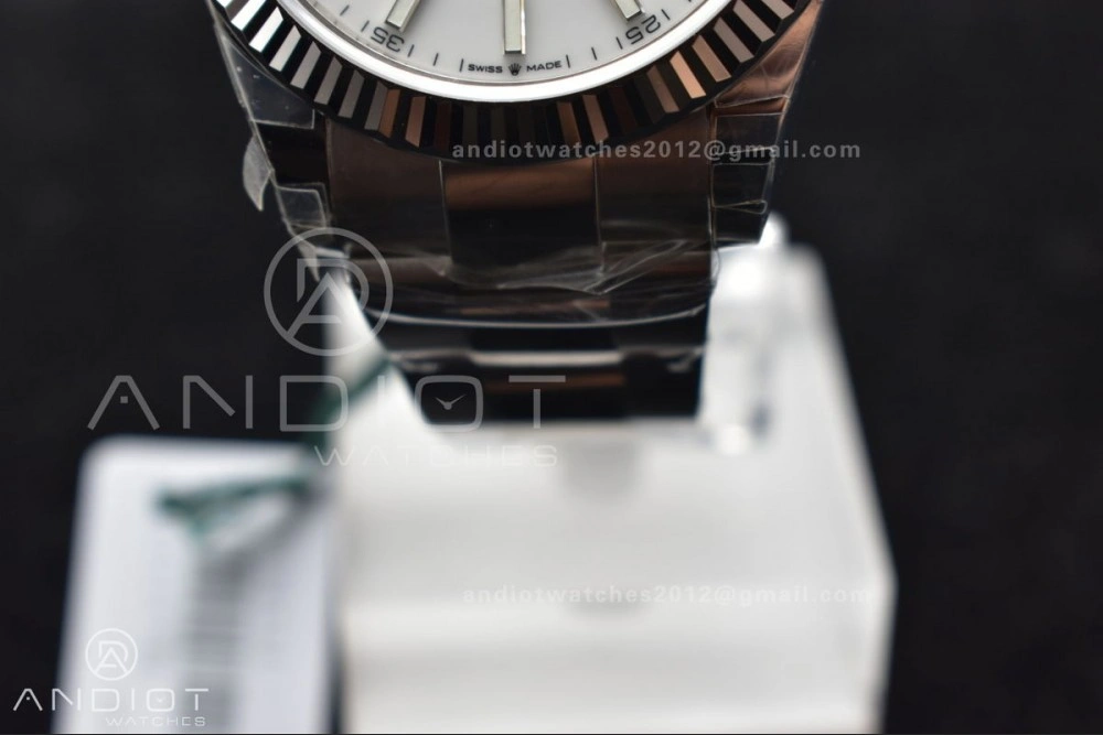 DateJust 41 126334 904L SS VSF 1:1 Best Edition White Dial on Oyster Bracelet VS3235