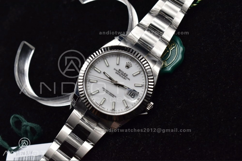 DateJust 41 126334 904L SS VSF 1:1 Best Edition White Dial on Oyster Bracelet VS3235