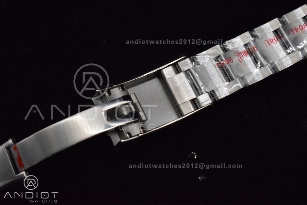 DateJust 41 126334 Clean 1:1 Best Edition 904L Steel Blue Textured Dial On Oyster Bracelet VR3235