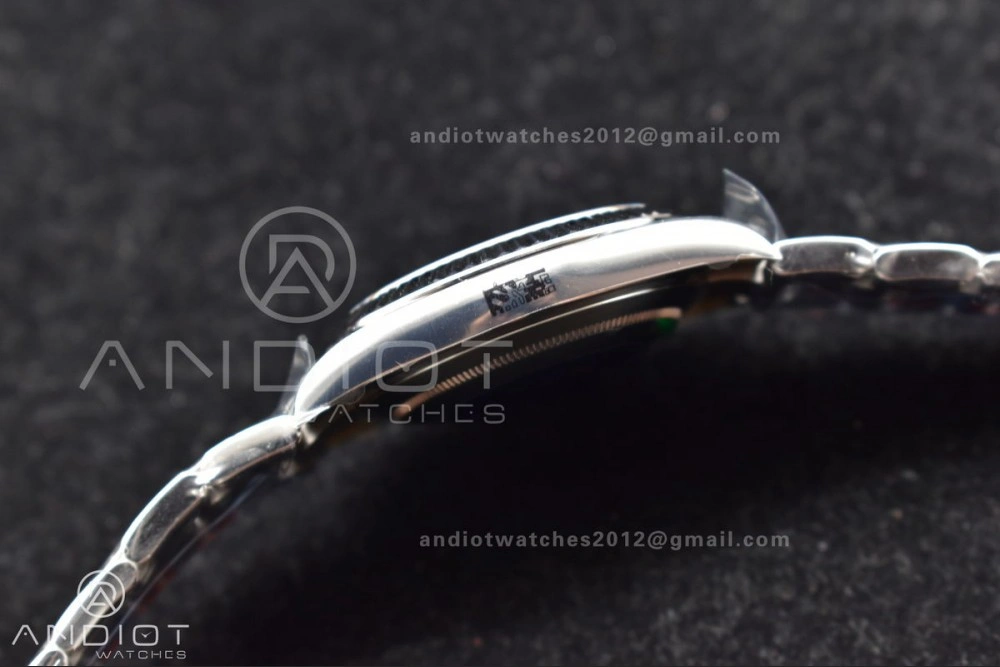 DateJust 41 126334 Clean 1:1 Best Edition 904L Steel Blue Textured Dial On Oyster Bracelet VR3235