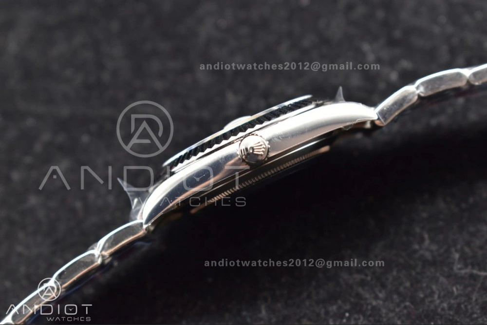 DateJust 41 126334 Clean 1:1 Best Edition 904L Steel Blue Textured Dial On Oyster Bracelet VR3235