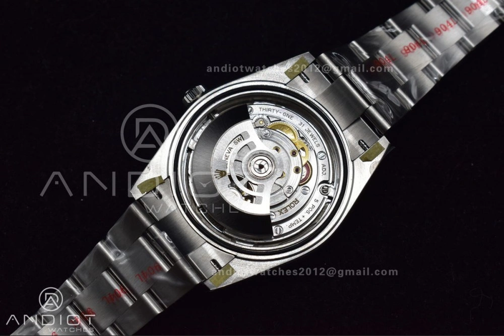 DateJust 41 126334 Clean 1:1 Best Edition 904L Steel Blue Textured Dial On Oyster Bracelet VR3235