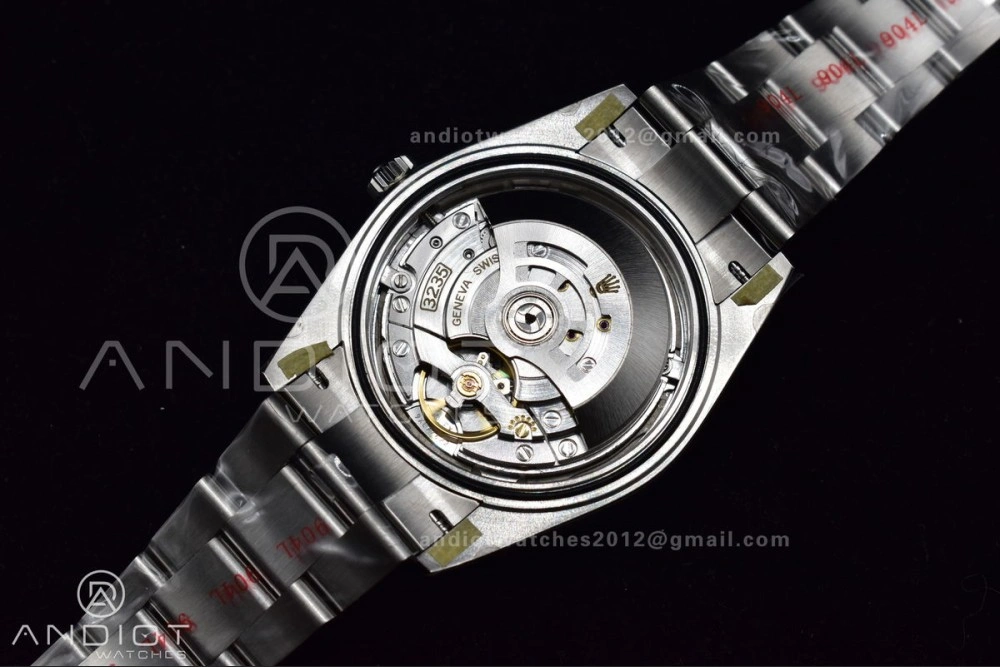 DateJust 41 126334 Clean 1:1 Best Edition 904L Steel Blue Textured Dial On Oyster Bracelet VR3235