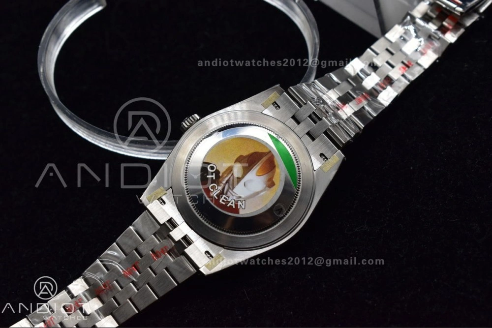 DateJust 41 126334 Clean 1:1 Best Edition 904L Steel Green Stick Dial on Jubilee Bracelet VR3235