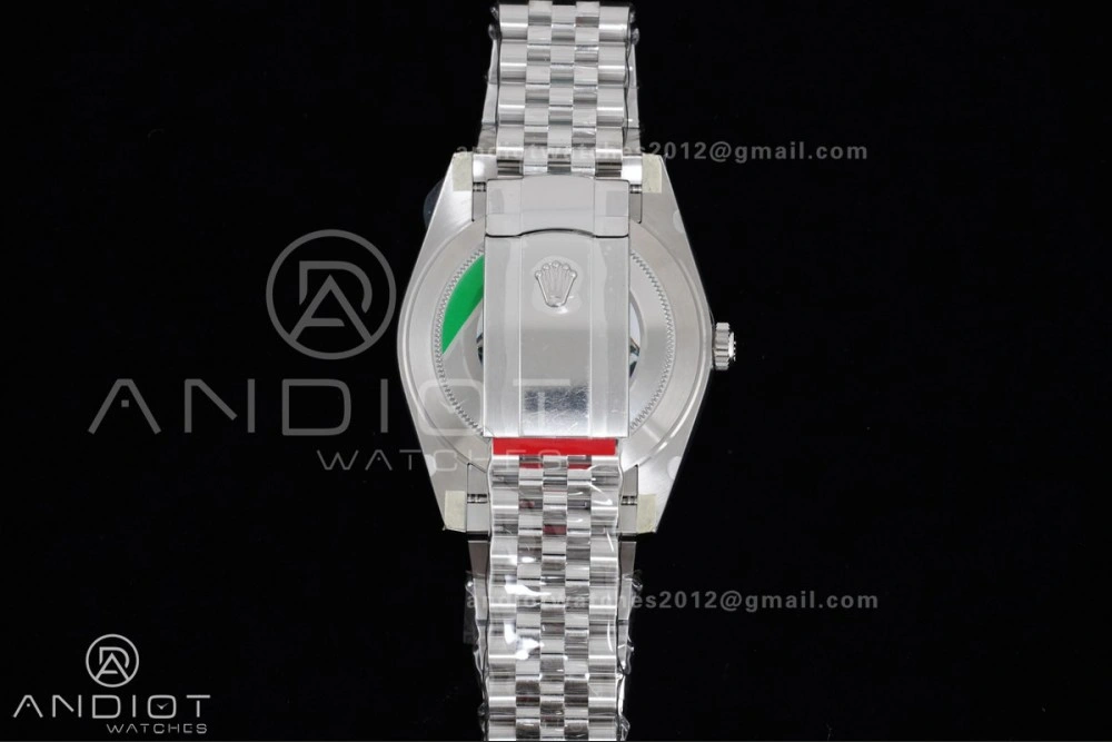 DateJust 41 126334 Clean 1:1 Best Edition 904L Steel Green Textured Dial on Jubilee Bracelet SH3235