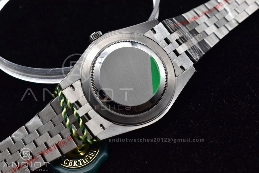 DateJust 41 126334 DIWF 1:1 Best Edition 904L Steel Black Stick Dial on Jubilee Bracelet SA3235