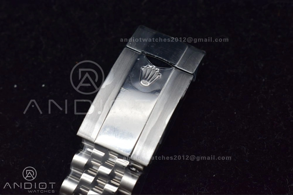 DateJust 41 126334 DIWF 1:1 Best Edition 904L Steel Blue Stick Dial on Jubilee Bracelet SA3235