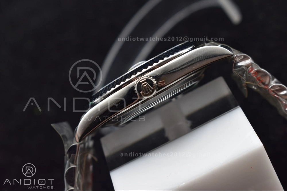 DateJust 41 126334 DIWF 1:1 Best Edition 904L Steel Green Dial Arabic Marker on Jubilee Bracelet SA3235