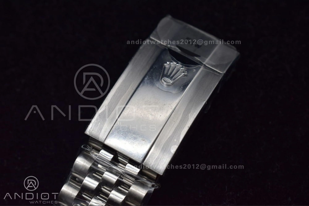 DateJust 41 126334 DIWF 1:1 Best Edition 904L Steel Green Dial Arabic Marker on Jubilee Bracelet SA3235