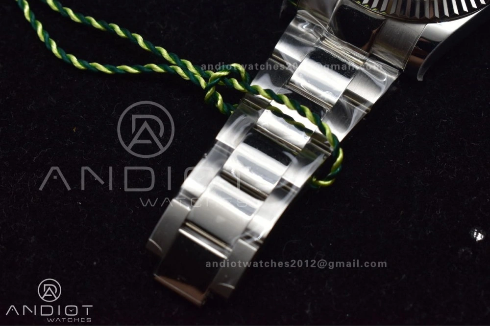 DateJust 41 126334 DIWF 1:1 Best Edition 904L Steel Green Sundust Dial on Oyster Bracelet SA3235