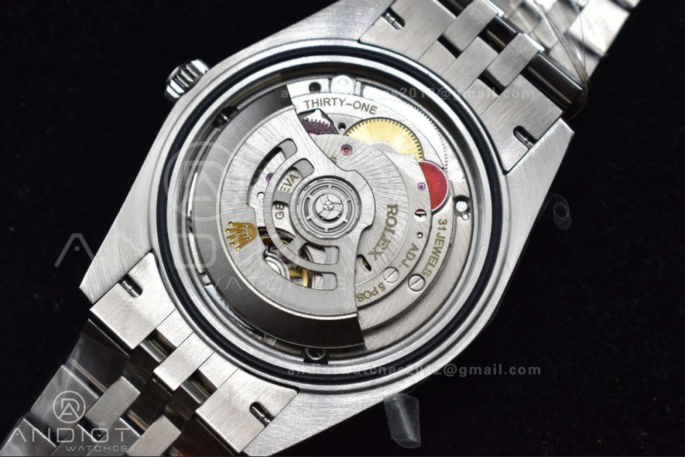 DateJust 41 126334 DIWF 1:1 Best Edition 904L Steel Grey Dial Arabic Marker on Jubilee Bracelet SA3235