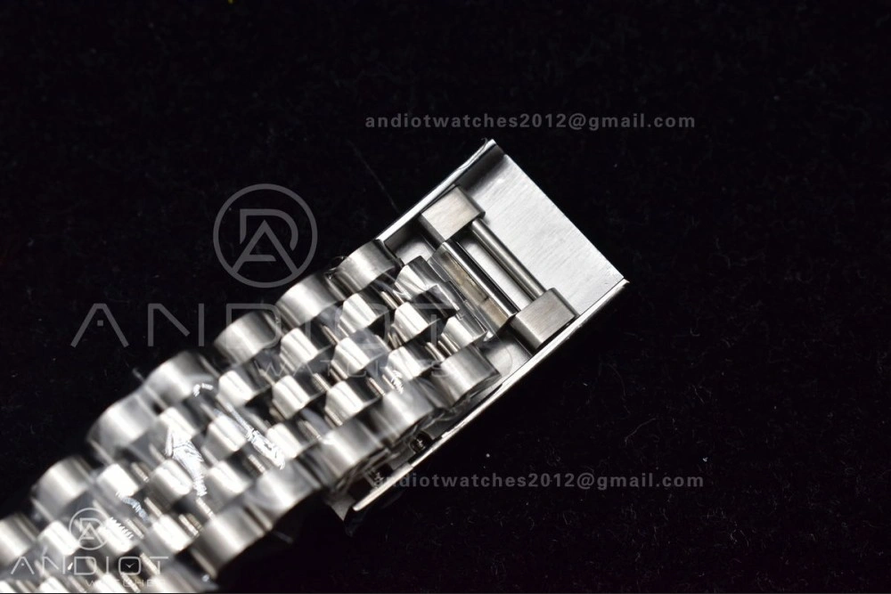 DateJust 41 126334 DIWF 1:1 Best Edition 904L Steel Grey Stick Dial on Jubilee Bracelet SA3235