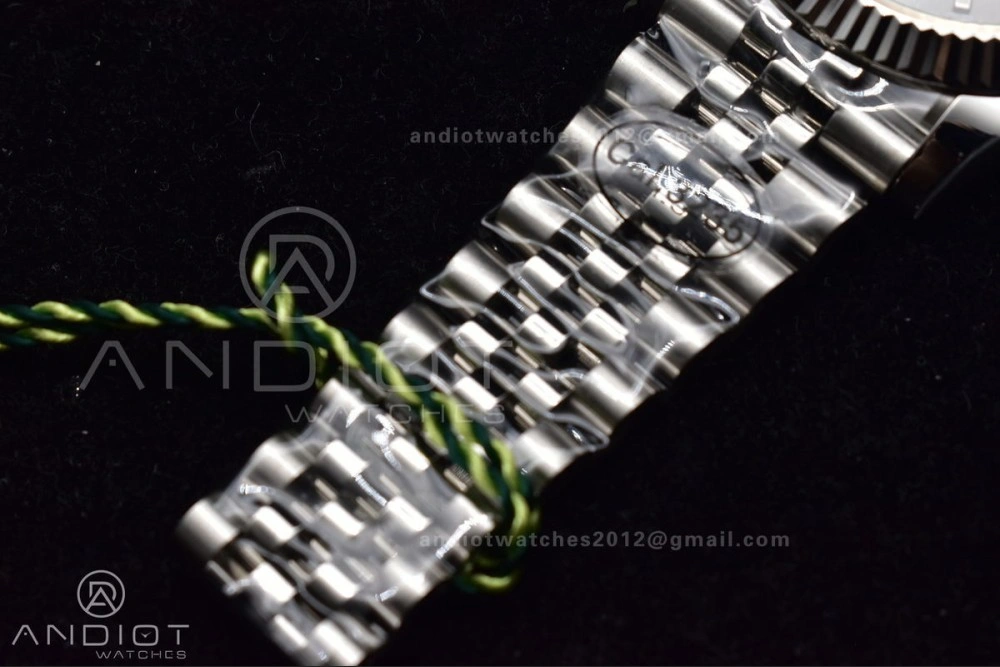 DateJust 41 126334 DIWF 1:1 Best Edition 904L Steel Grey Stick Dial on Jubilee Bracelet SA3235