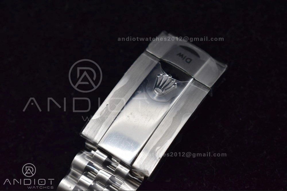 DateJust 41 126334 DIWF 1:1 Best Edition 904L Steel Grey Stick Dial on Jubilee Bracelet SA3235