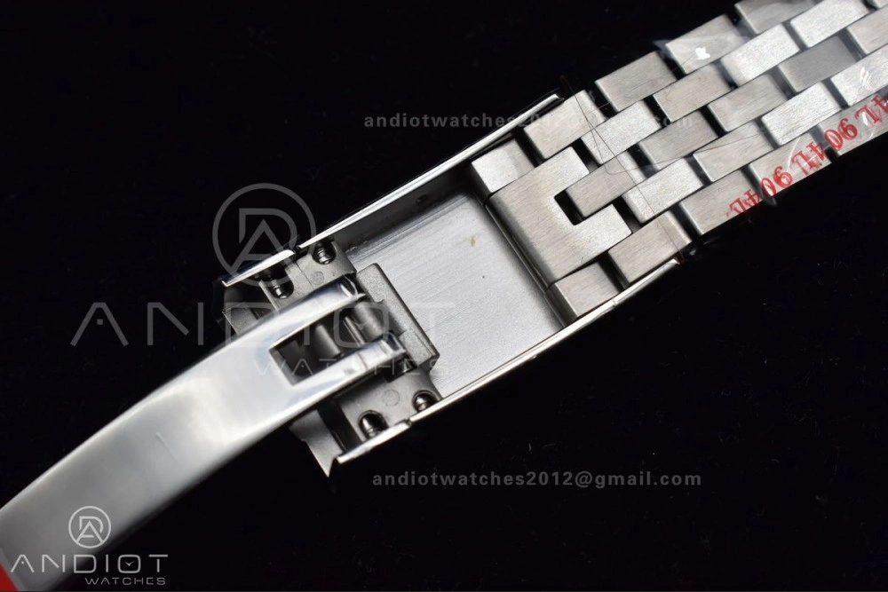 DateJust 41 126334 DIWF 1:1 Best Edition 904L Steel Ice Blue Dial Arabic Marker on Jubilee Bracelet SA3235