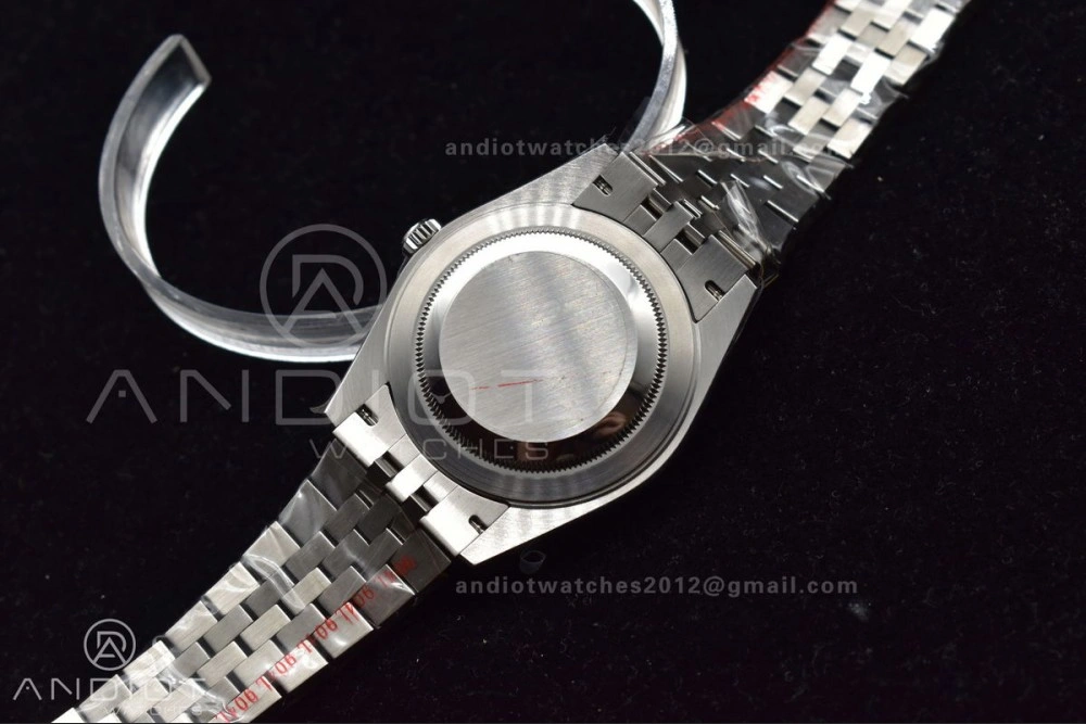 DateJust 41 126334 DIWF 1:1 Best Edition 904L Steel Ice Blue Dial Arabic Marker on Jubilee Bracelet SA3235