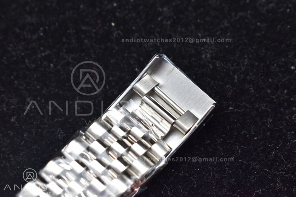 DateJust 41 126334 DIWF 1:1 Best Edition 904L Steel Tiffany Blue Dial Arabic Marker on Jubilee Bracelet SA3235