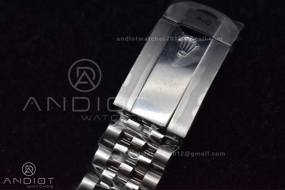 DateJust 41 126334 DIWF 1:1 Best Edition 904L Steel White Stick Dial on Jubilee Bracelet SA3235