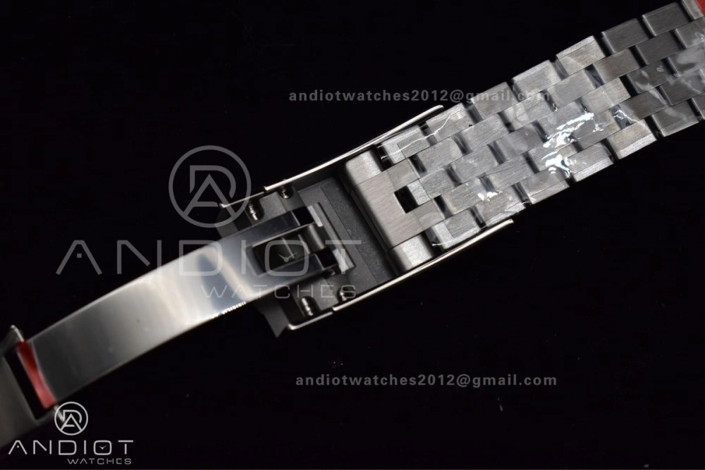 DateJust 41 126334 Fluted Bezel VSF 1:1 Best Edition 904L Steel Green Textured Dial on Jubilee Bracelet VS3235