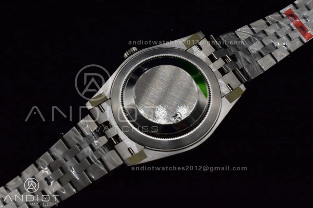 DateJust 41 126334 Fluted Bezel VSF 1:1 Best Edition 904L Steel Green Textured Dial on Jubilee Bracelet VS3235