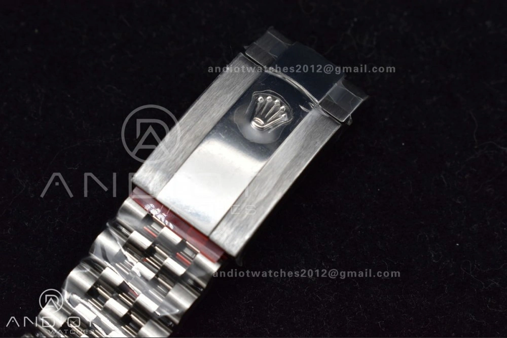 DateJust 41 SS 126334 Clean 1:1 Best Edition 904L Steel Black Diamonds Dial on Jubilee Bracelet VR3235