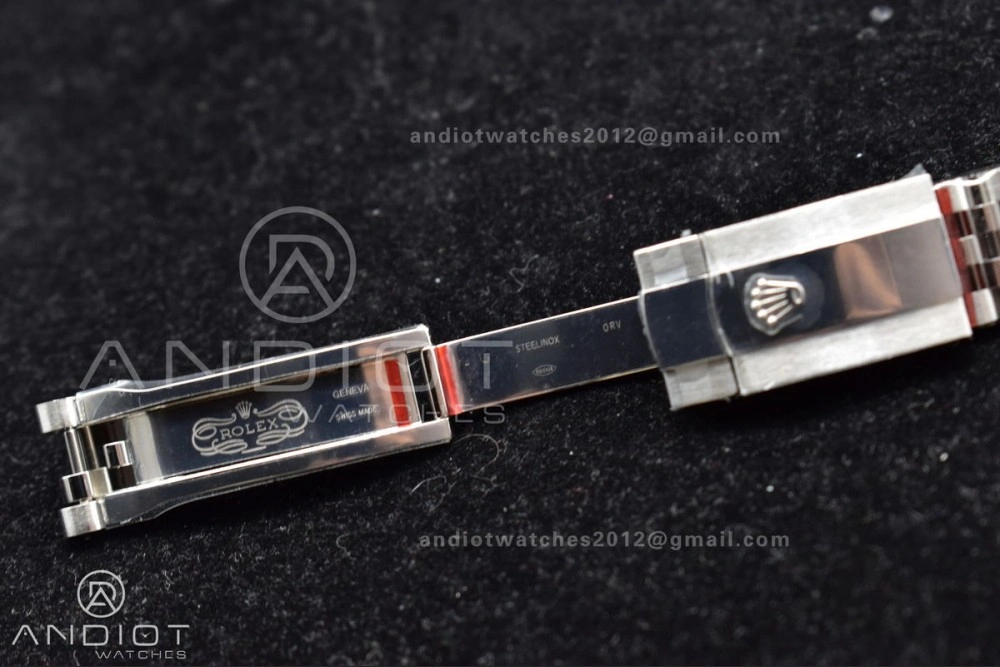 DateJust 41 SS 126334 Clean 1:1 Best Edition 904L Steel Black Diamonds Dial on Jubilee Bracelet VR3235