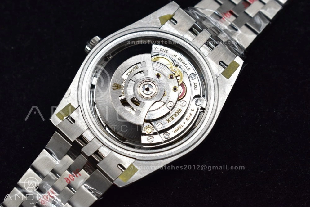 DateJust 41 SS 126334 Clean 1:1 Best Edition 904L Steel Blue Diamonds Dial On Jubilee Bracelet VR3235