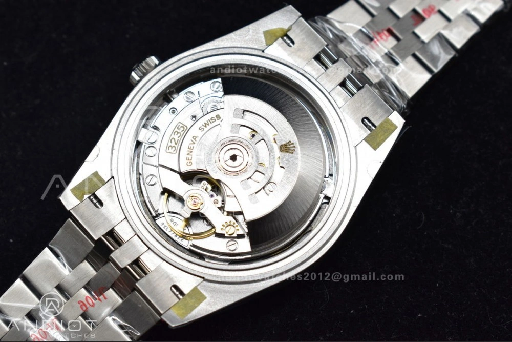 DateJust 41 SS 126334 Clean 1:1 Best Edition 904L Steel Blue Diamonds Dial On Jubilee Bracelet VR3235