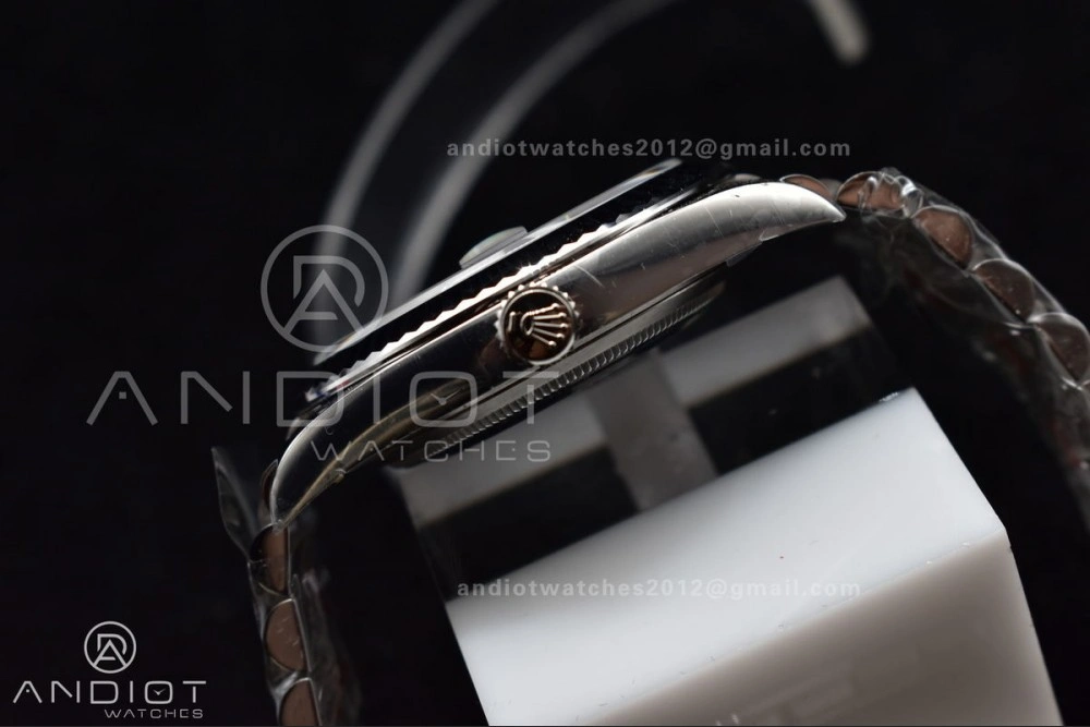 DateJust 41 SS 126334 Clean 1:1 Best Edition 904L Steel Blue Diamonds Dial On Jubilee Bracelet VR3235