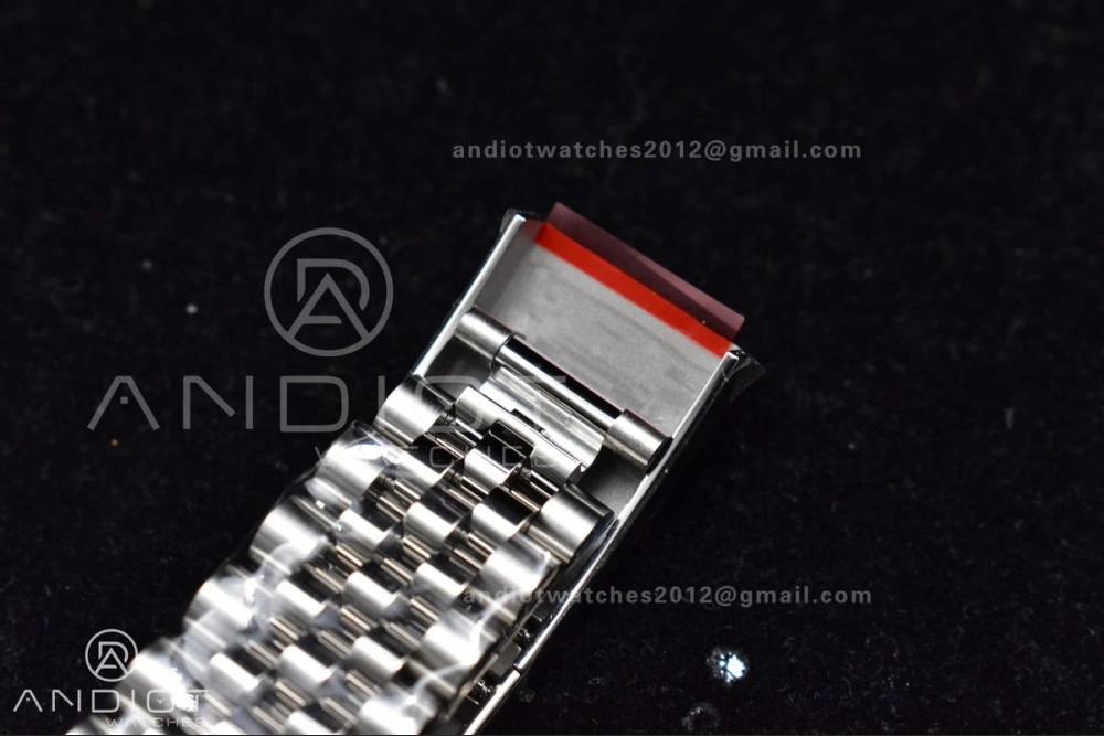 DateJust 41 SS 126334 Clean 1:1 Best Edition 904L Steel Grey Diamonds Dial On Jubilee Bracelet VR3235