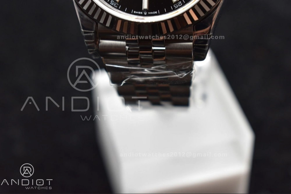 DateJust 41 SS 126334 VSF 1:1 Best Edition 904L Steel Black Stick Dial on Jubilee Bracelet VS3235