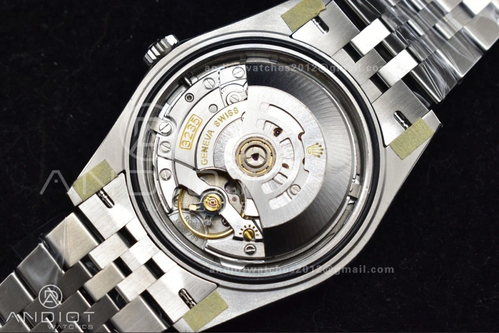 DateJust 41 SS 126334 VSF 1:1 Best Edition 904L Steel Gray Dial Green Roman on Jubilee Bracelet VS3235