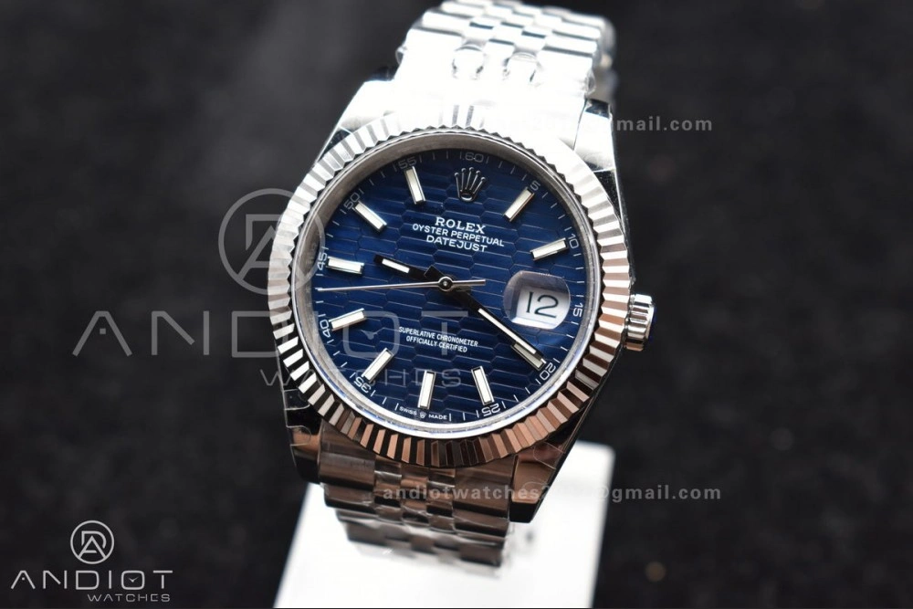 DateJust 41 SS BPF 316L Steel Stick Markers on Jubilee Bracelet A2813 V2