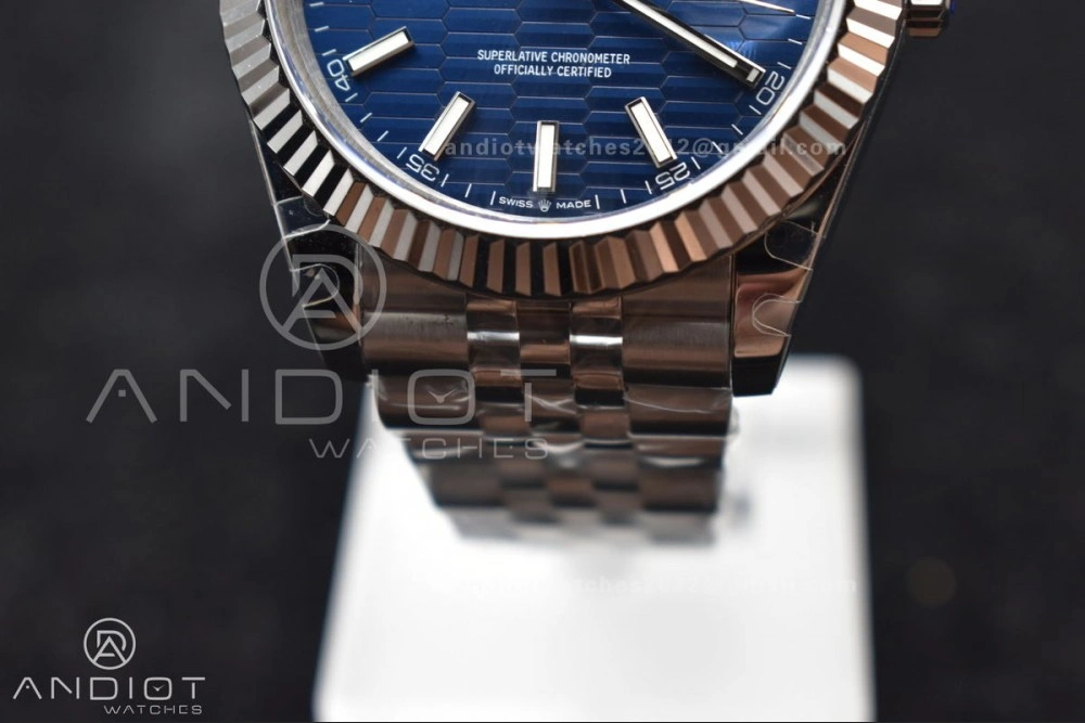 DateJust 41 SS BPF 316L Steel Stick Markers on Jubilee Bracelet A2813 V2